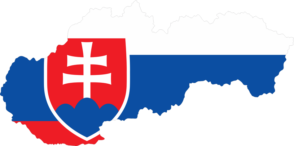 Slovakia flag pin map location 20230506106